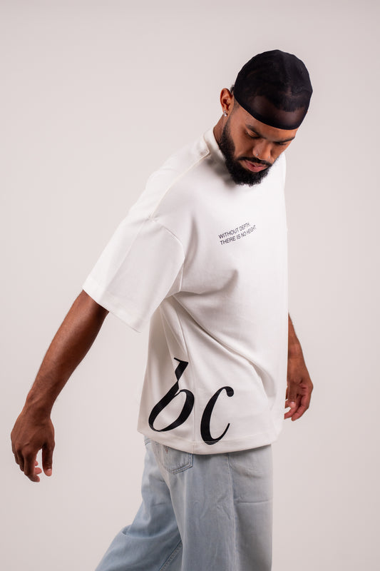 CAMISETA OVERSIZED ESSENTIAL OFF-WHITE