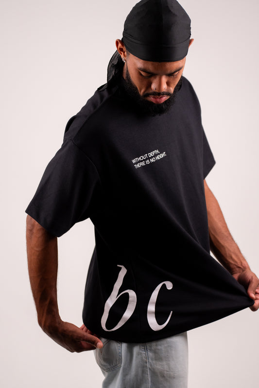 CAMISETA OVERSIZED ESSENTIAL BLACK