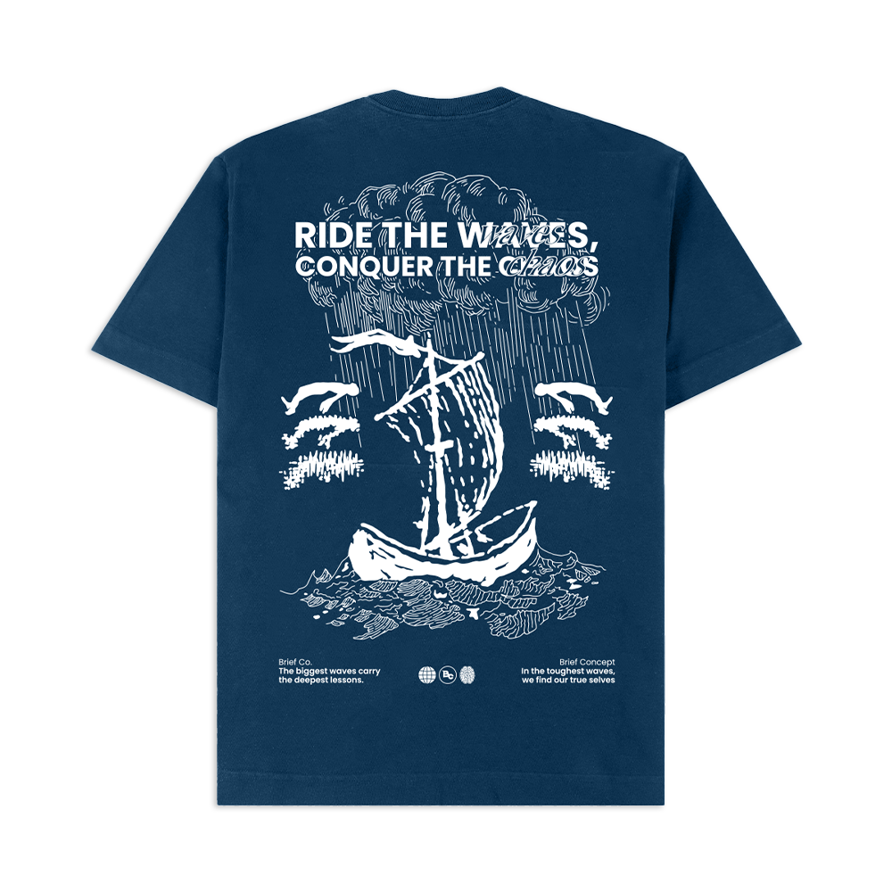 CAMISETA OVERSIZED "WAVES"