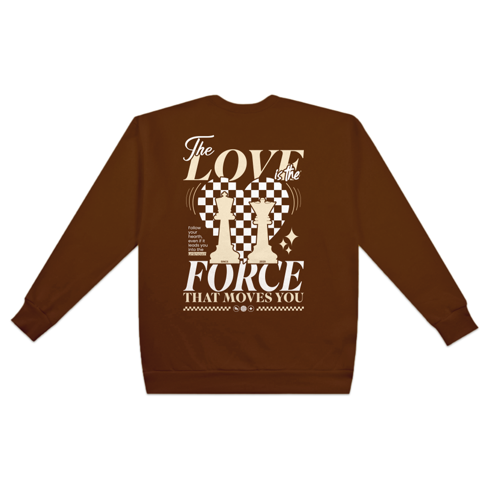 MOLETOM "LOVE FORCE"