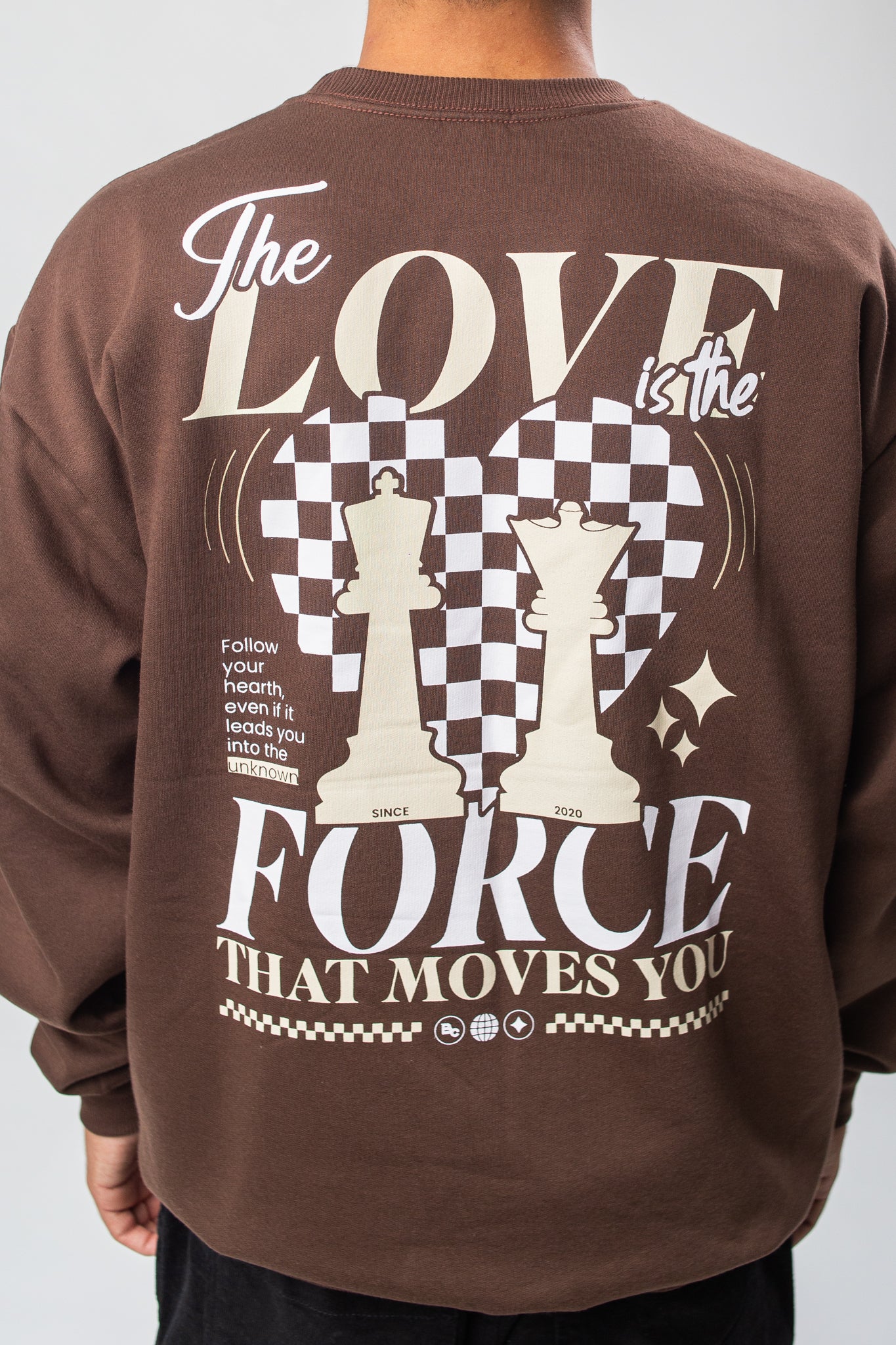 MOLETOM "LOVE FORCE"