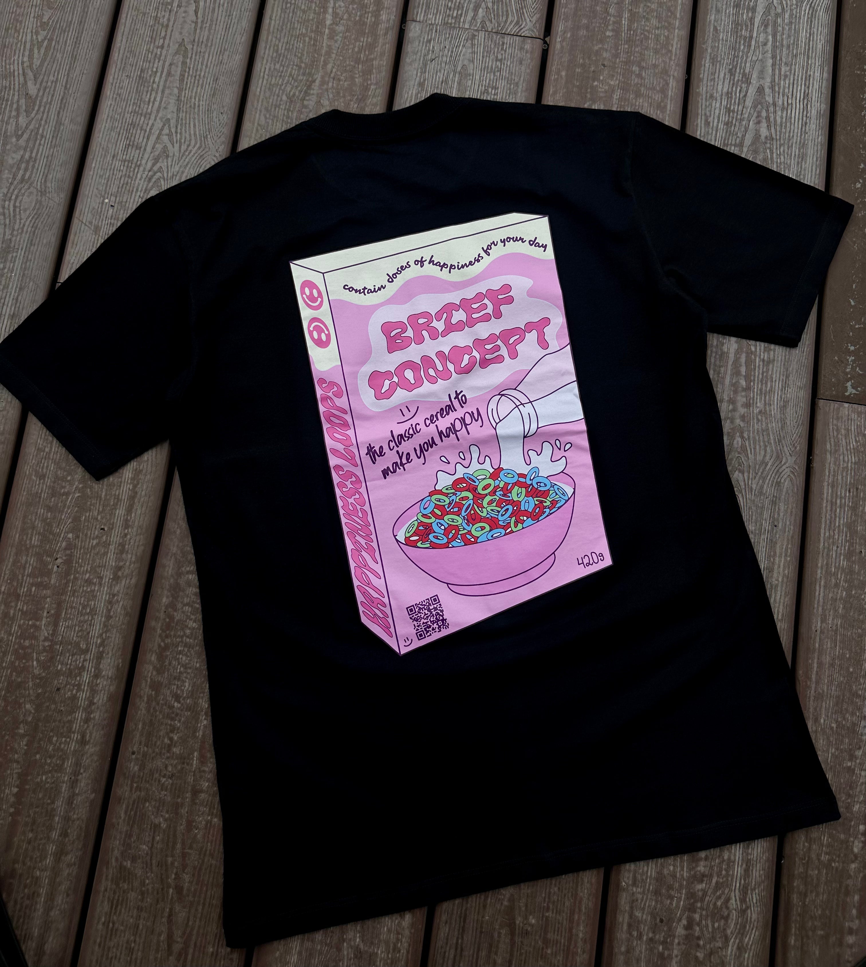 T-SHIRT CEREAL HAPPINESS