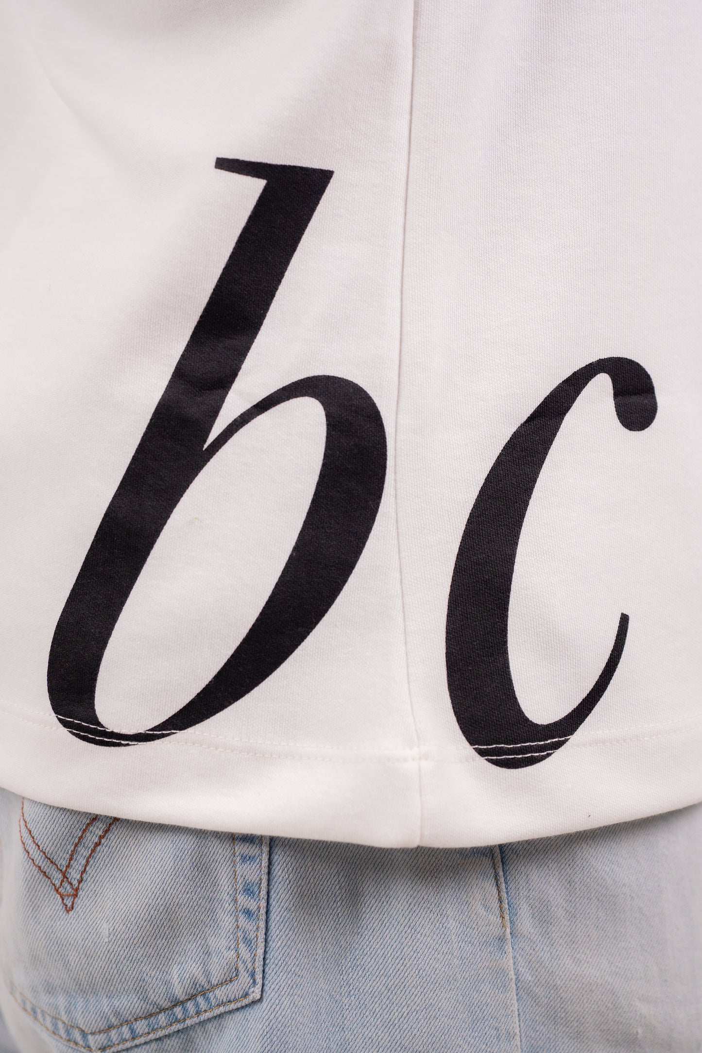 CAMISETA OVERSIZED ESSENTIAL OFF-WHITE