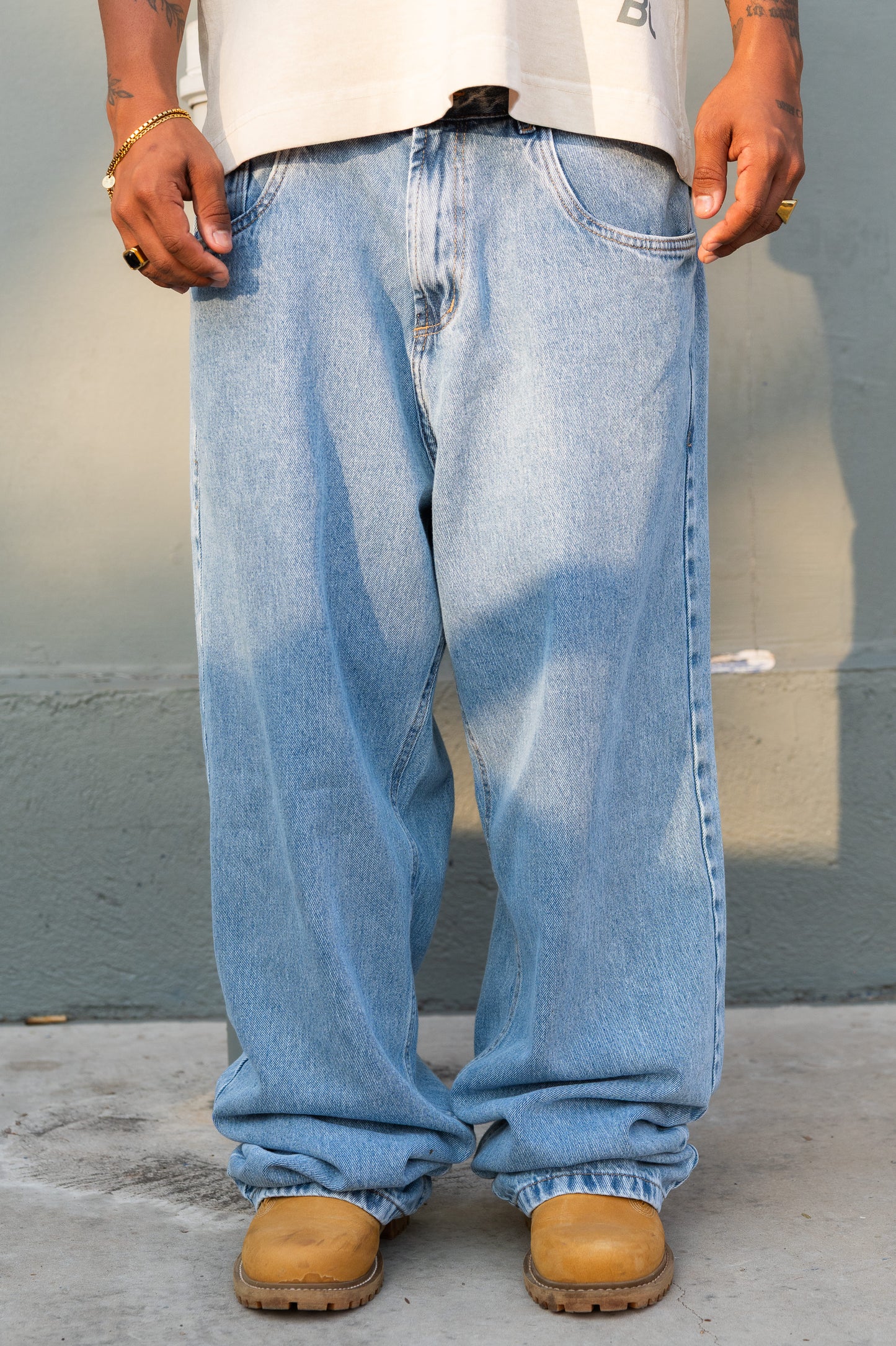 Calça Baggy Jeans