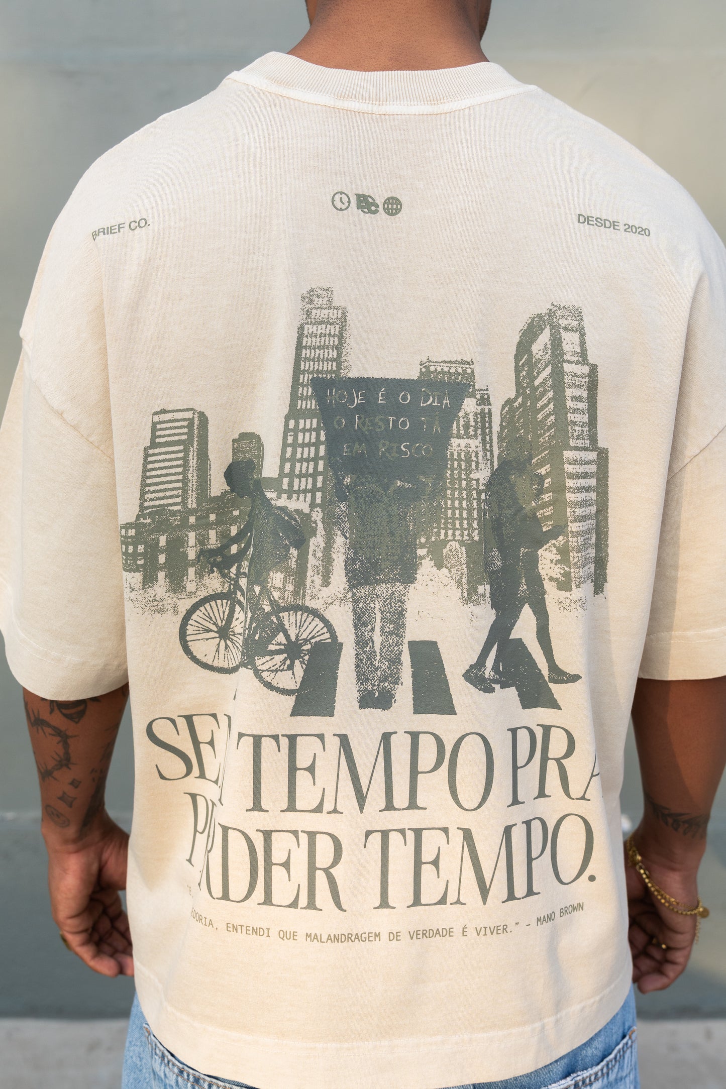 Camiseta Boxy."Instante"