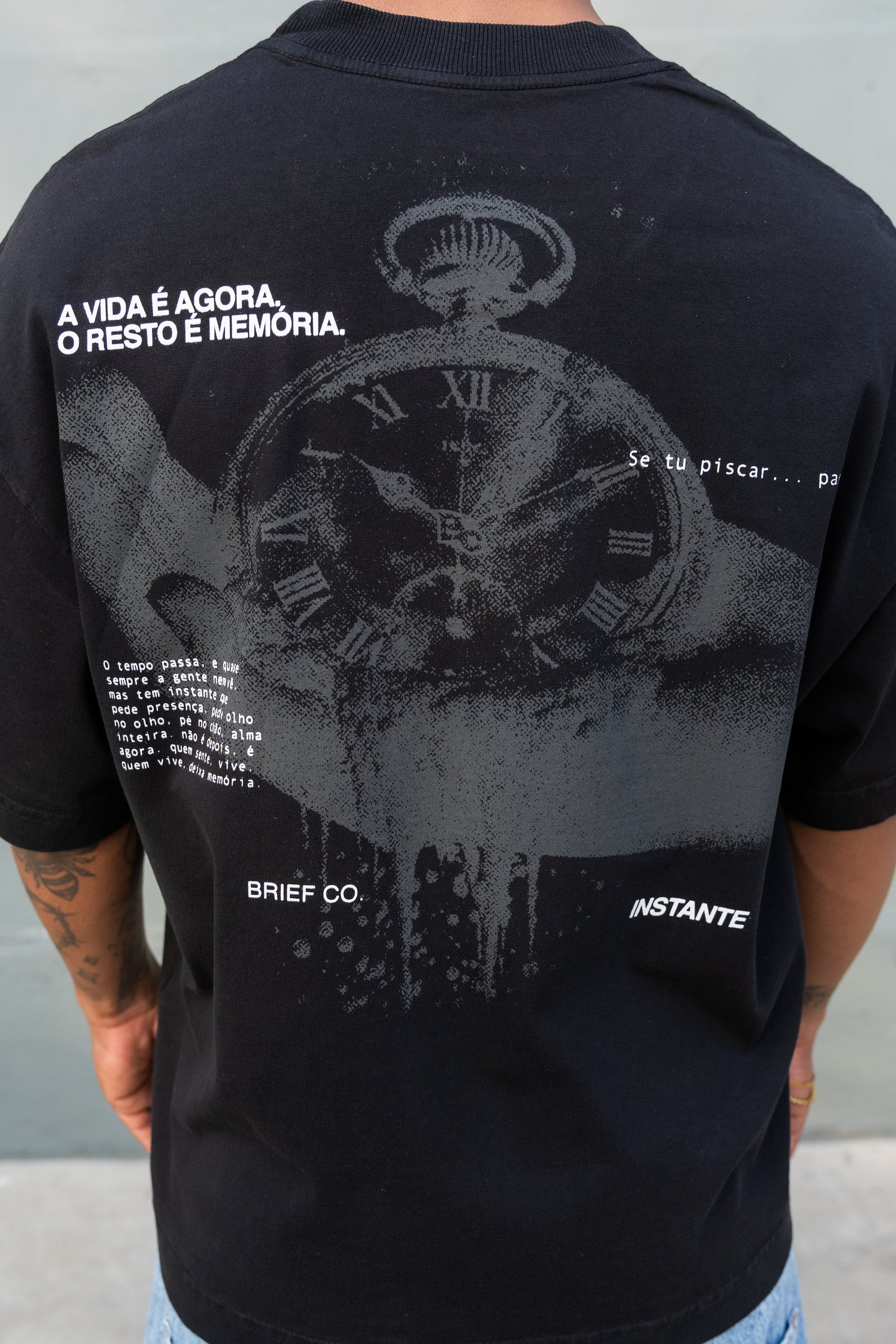 Camiseta Boxy "Agora"