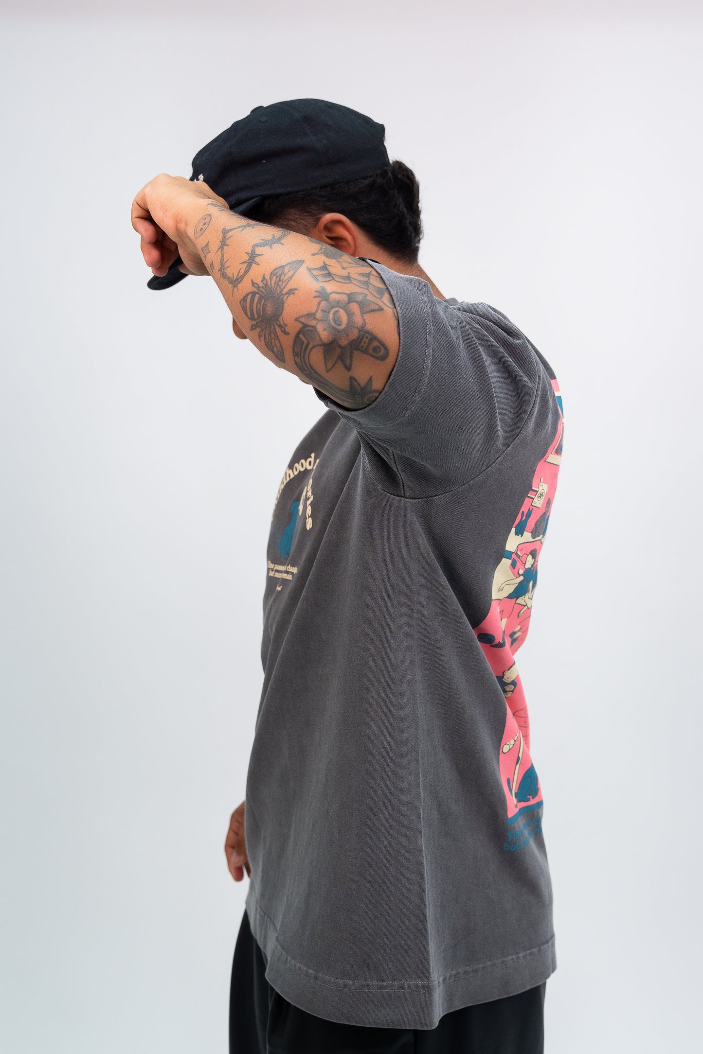 CAMISETA OVERSIZED "Brincadeira de rua"