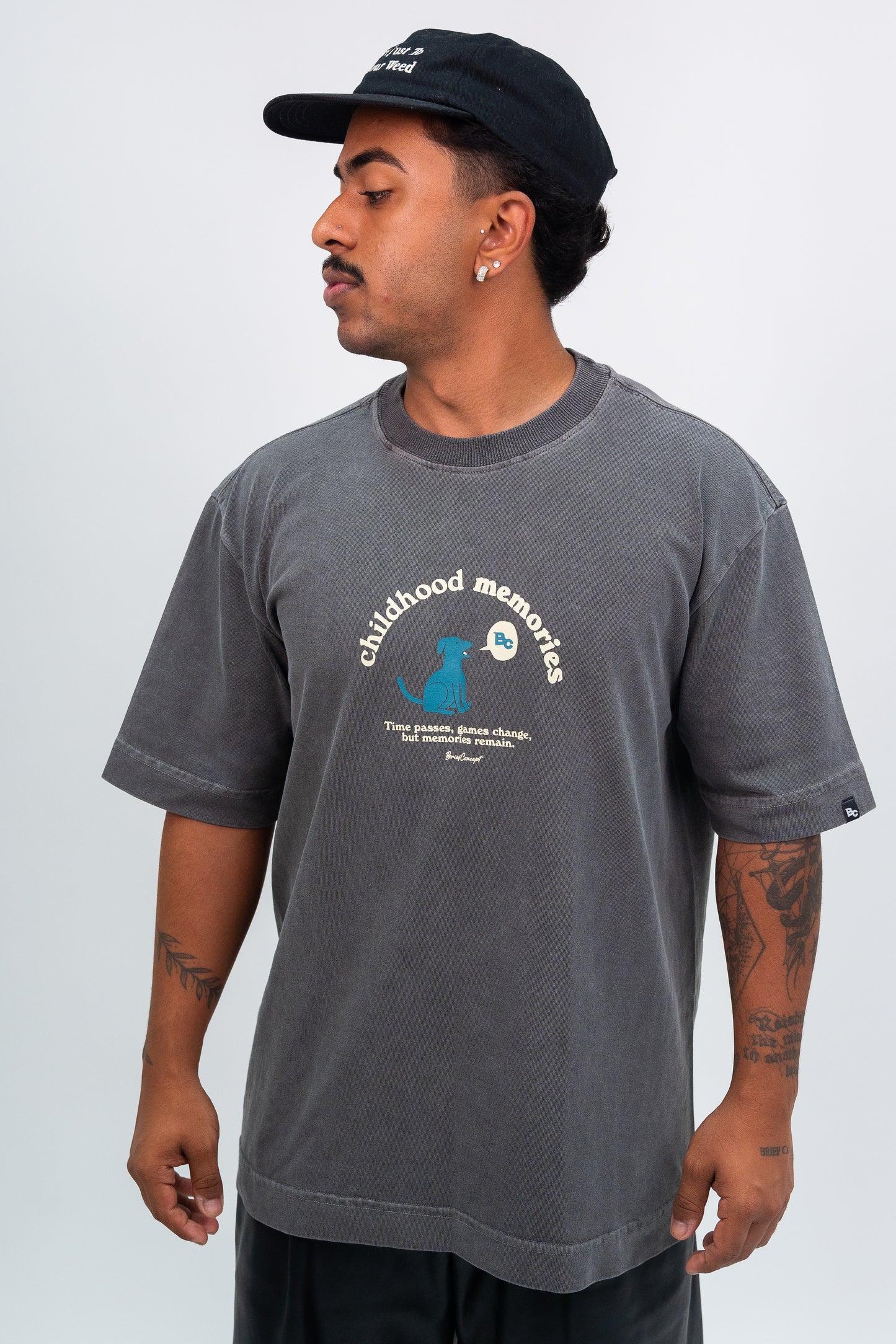 CAMISETA OVERSIZED "Brincadeira de rua"