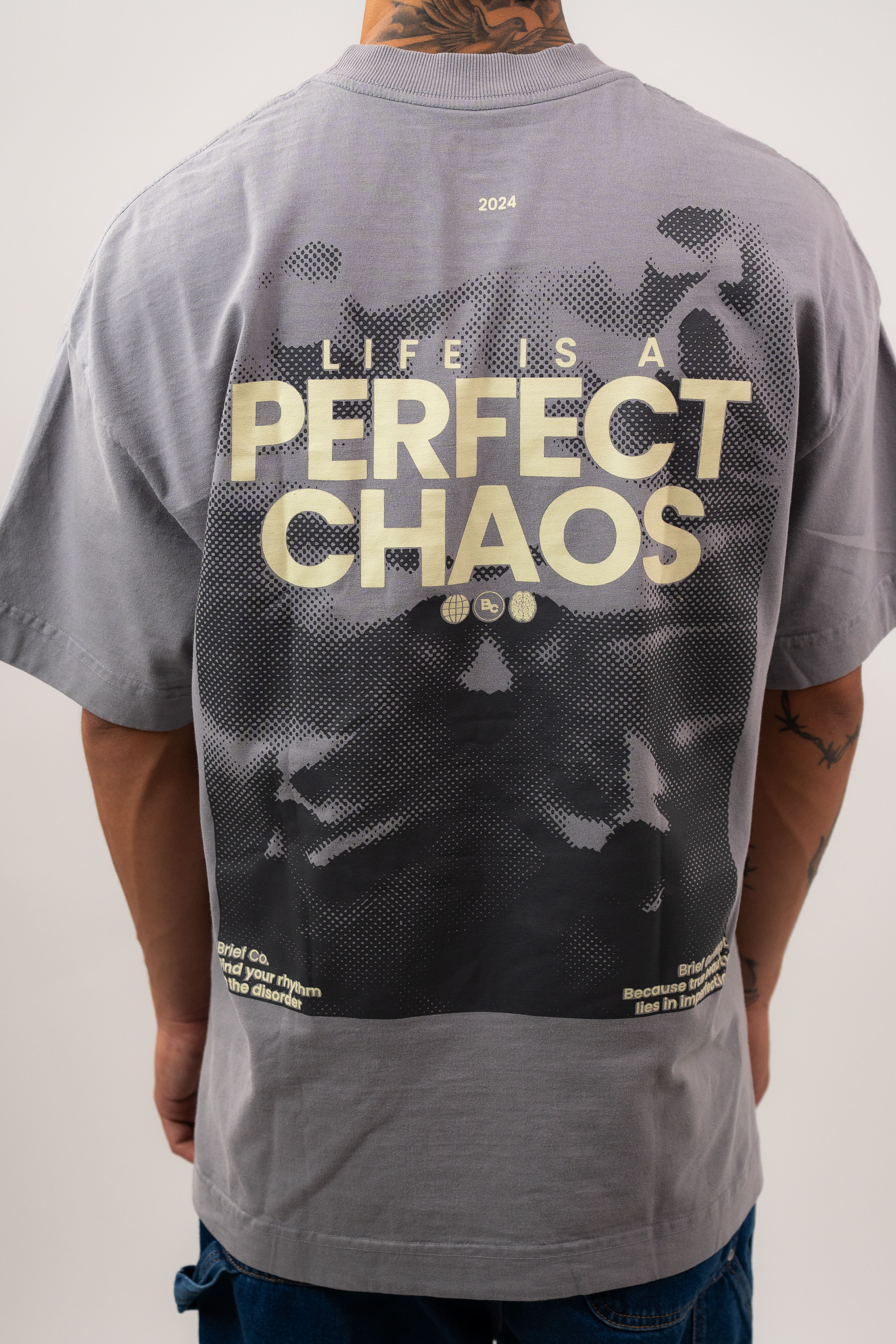 T-SHIRT OVERSIZED "PERFECT CHAOS"