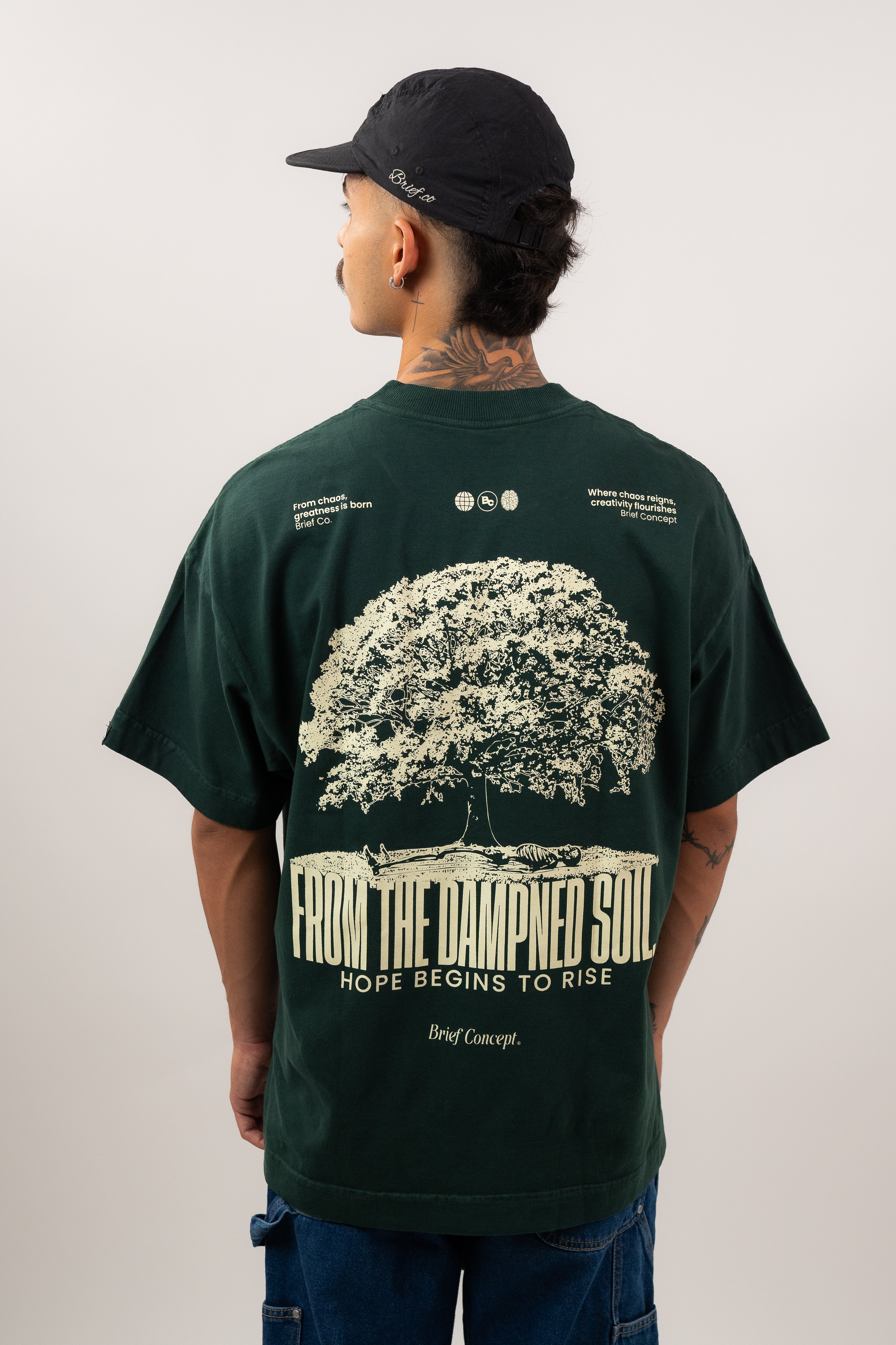 T-SHIRT OVERSIZED "CHAOS TREE"