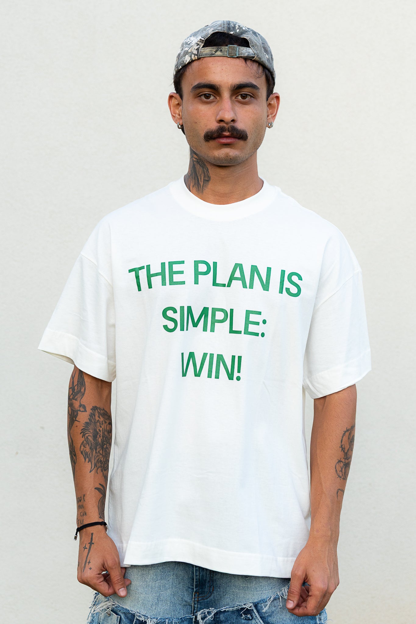 Camiseta Oversized The Plan
