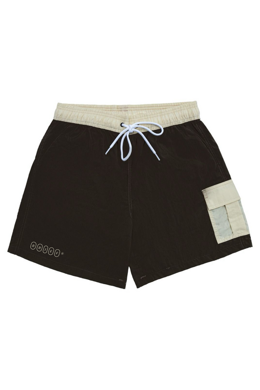 SHORTS CARGO "MARROM"